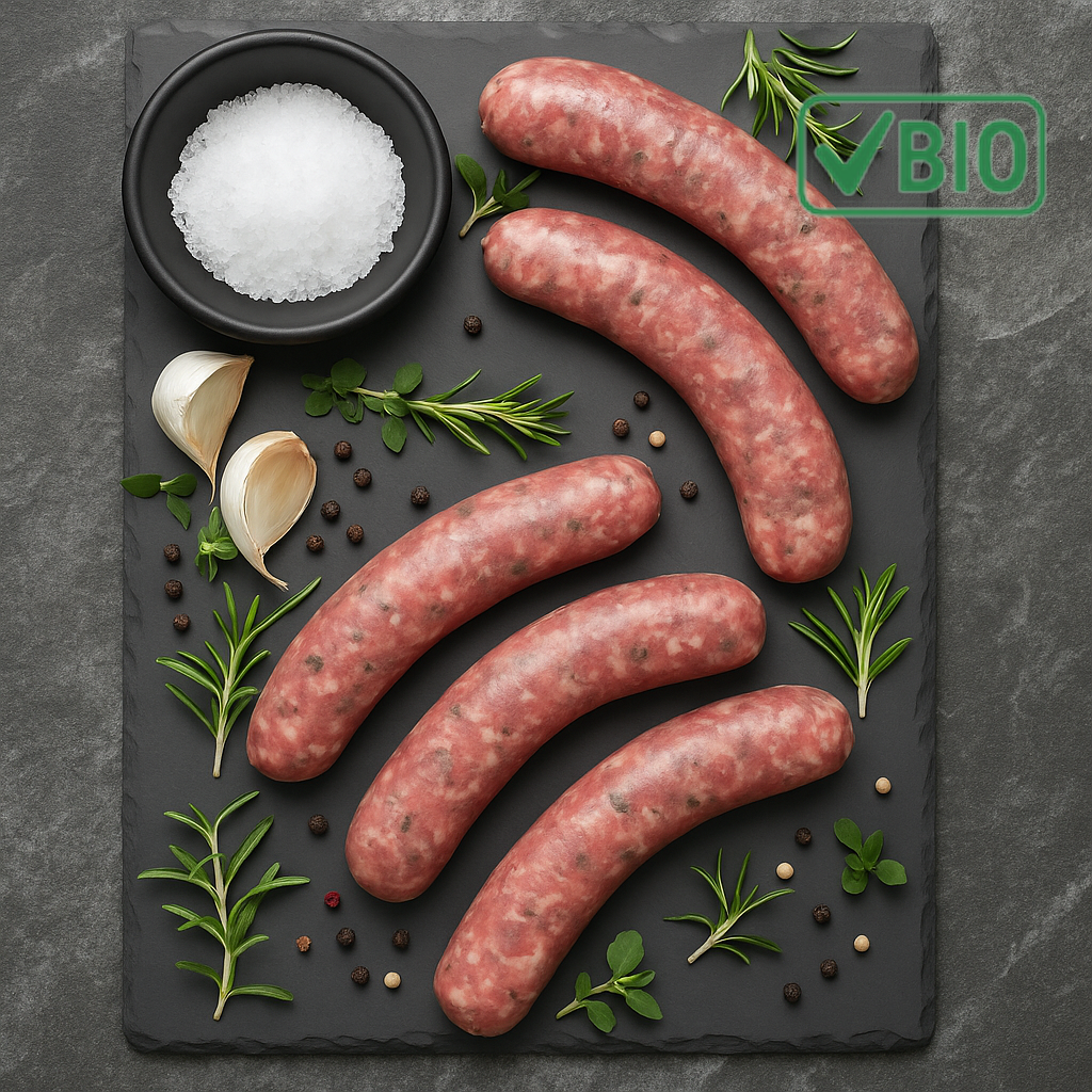 Bio Mélange Complet Chair à Saucisse aux Herbes